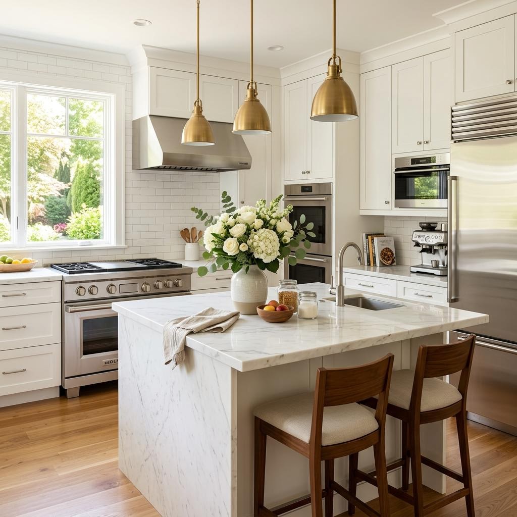 Spotless modern kitchen